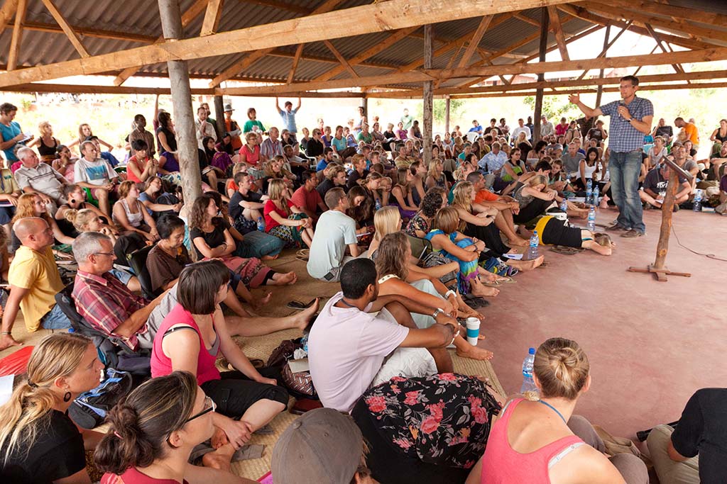 Community gathering for social responsibility initiative